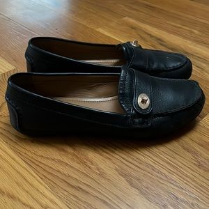 Coach loafers, size 8, color black